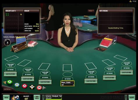 live virtual blackjack